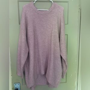 Oversized pink sweater from Old Navy